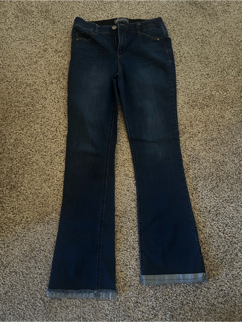 Democracy Dark Blue Women's Straight-Leg Jeans